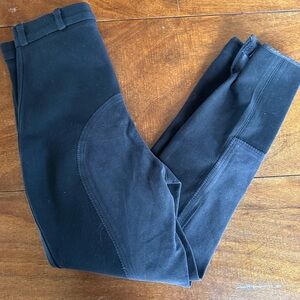 Pytchley  Aquator Black Knee Patch Equestrian Dressage Breeches – 27” Waist